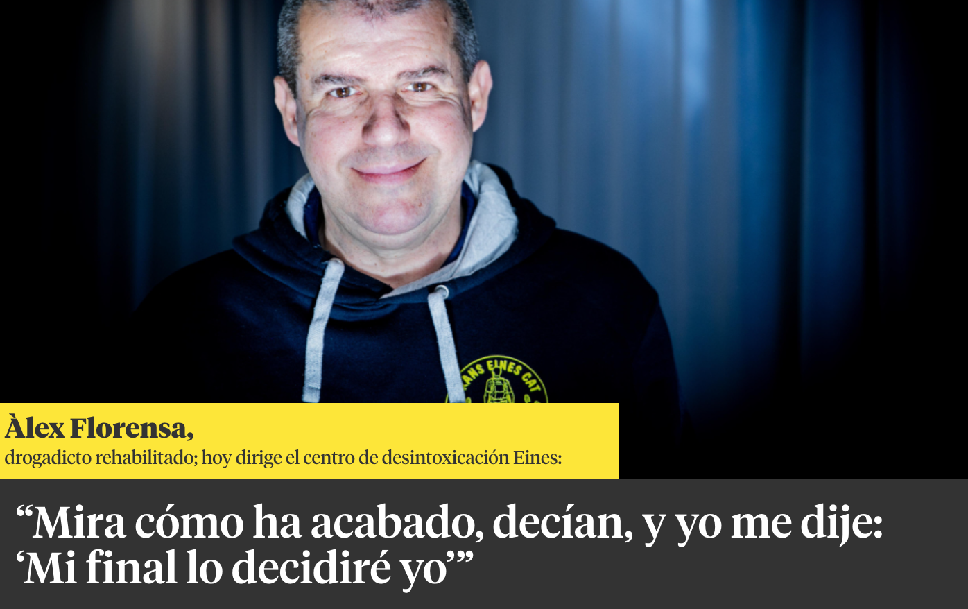 Àlex Florensa a La Contra de La Vanguardia
